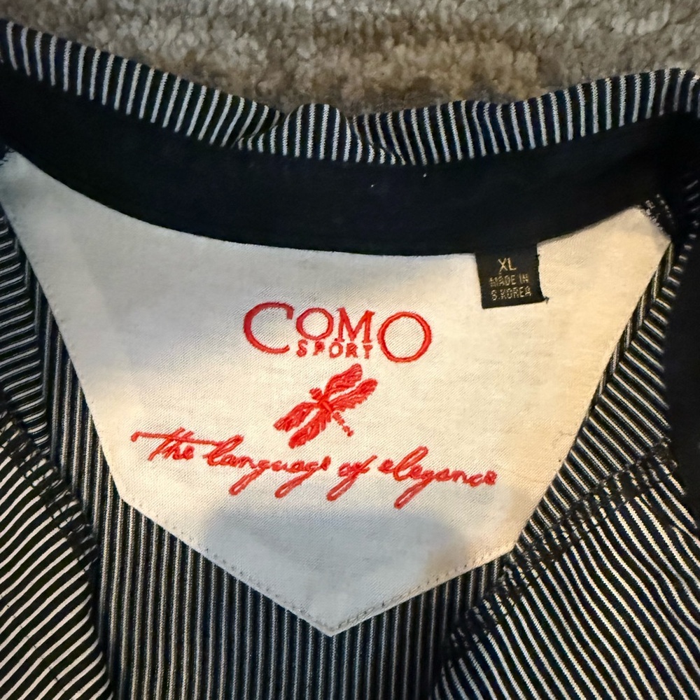Como Sport Striped Shirt